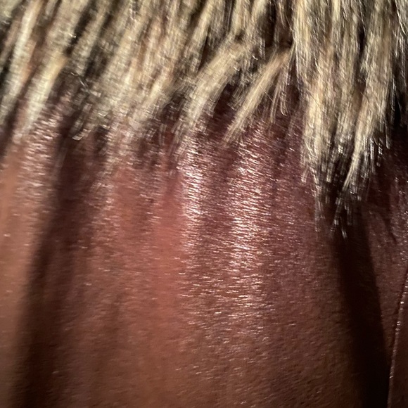 INC Faux Fur vest - Picture 8 of 8